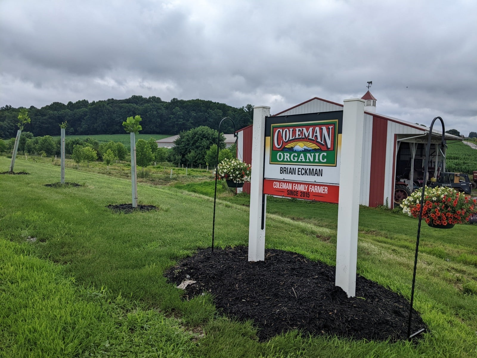 Coleman Organic, Brian Eckman, Coleman Family Farmer since 2015